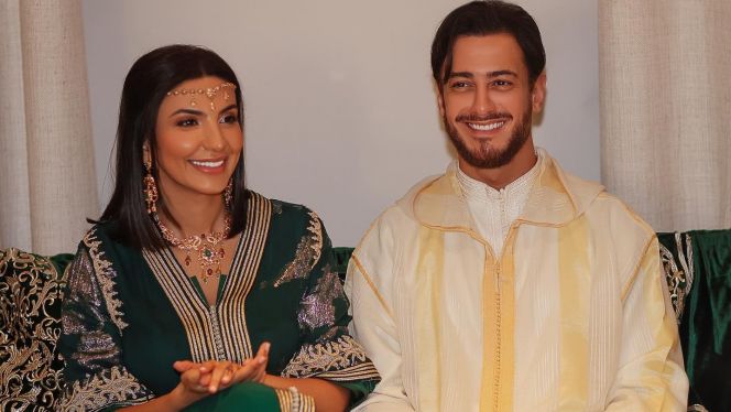 لمجرد يكشف عن صور حفل زفافه من غيثة 1