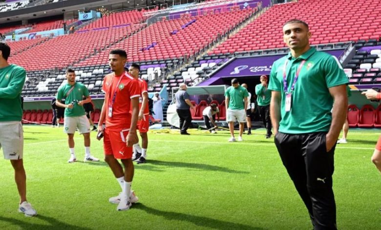 المنتخب الوطني المغربي يجري حصته التدريبية الأولى بعد مباراة كرواتيا 1