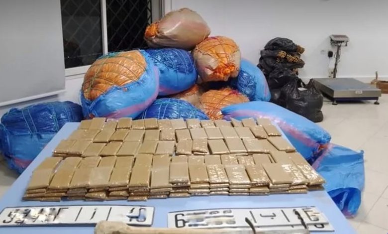 جمارك فاس تحبط محاولة تهريب 350 كيلوغراما من المخدرات 1 حجز مخدرات