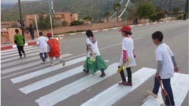اكادير : يوم الاحتفال باليوم الوطني للسلامة الطرقية ..اصطدام داخل ثانوية