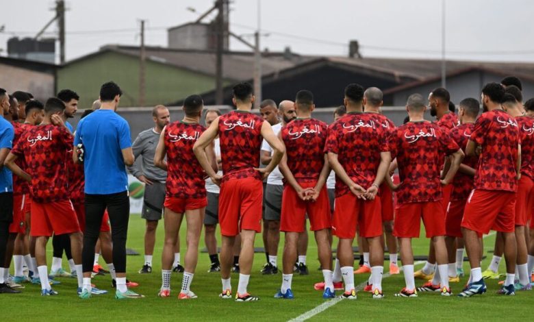 غياب 6 لاعبين عن أول حصة تدريبية للمنتخب الوطني المغربي 1